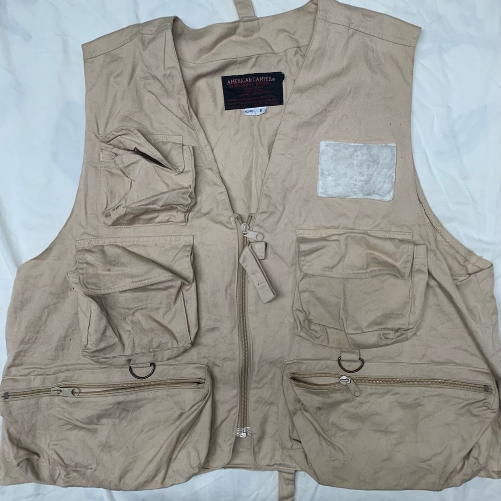 American Camper Sportsman Apparel Vest great for camping or fly fishing